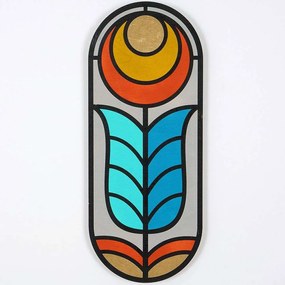 Διακοσμητικό Τοίχου 797EVL1917 53x2x22cm Multi Wallity Particle Board, Melamine