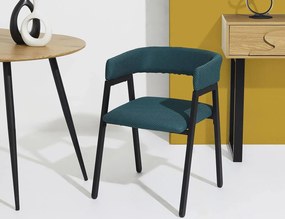 ΚΑΡΈΚΛΕΣ &amp; ΠΟΛΥΘΡΌΝΕΣ DESIGN ARMCHAIR ATOM BLUE M2 A1/M2 HD0464