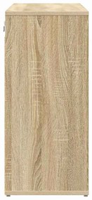 vidaXL Παπουτσοθήκη Sonoma Δρυς 103 x 30 x 67 εκ. Επεξεργασμένο ξύλο