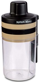 Κόπτης Λαχανικών Misty 10-170-007 Φ9x20cm Beige-Black Nava Steel,Plastic