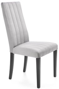 60-22526 DIEGO 2 chair, color: quilted velvet Stripes - MONOLITH 85 DIOMMI V-PL-N-DIEGO_2-CZARNY-MONOLITH85, 1 Τεμάχιο