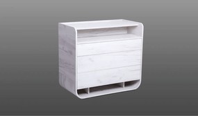 Τουαλέτα 3 συρτάρια SO2 100x50x90 DIOMMI 45-746