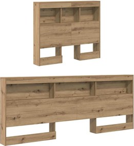vidaXL Κεφαλάρι Αποθήκης Artisan Oak Επεξεργασμένο Ξύλο