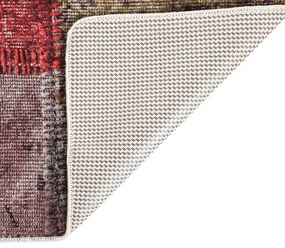 vidaXL Χαλί Πλενόμενο Αντιολισθητικό Patchwork Πολύχρωμο 120 x 170 εκ.