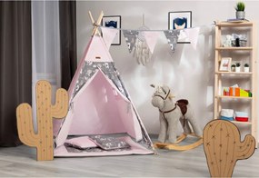 TeePee Tent - Meadow - Pink