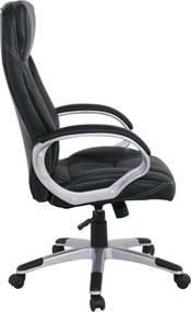 BF5700 Πολυθρόνα Διευθυντή Pu Μαύρο   1τμχ