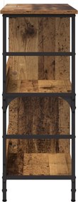 vidaXL Ράφι Βιβλίων 4 επιπέδων 78.5 x 33 x 82 εκ Επεξεργασμένο Ξύλο