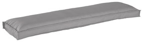 vidaXL Μαξιλάρι Παλέτας για Παγκάκι Γκρι 150x40x8 εκ. Ύφασμα Oxford