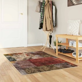 vidaXL Χαλί Runner MARSA Πολύχρωμο 100 x 150 cm Πολυέστερ και PVC