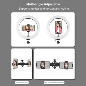 Puluz Ring Light LED 26εκ. με Τρίποδο 1,1 μέτρο