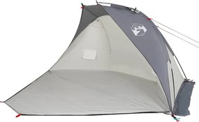vidaXL Σκηνή Παραλίας Γκρι 268x223x125 εκ. Πολυεστέρας 185T