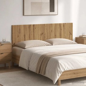 vidaXL Κεφαλάρι Τοίχου BREDA Artisan Δρυς Επεξεργασμένο Ξύλο
