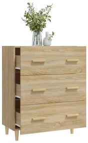 vidaXL Ντουλάπι Sonoma Δρυς 70 x 34 x 90 εκ. από Επεξεργασμένο Ξύλο