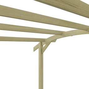vidaXL Πέργκολα Κήπου 180 x 197 x 210 εκ. από Εμποτισμένο Ξύλο Πεύκου