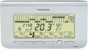 Ασύρματος θερμοστάτης χώρου λευκός Fantini cosmi CΗ 150RF προγραμματιζόμενος
