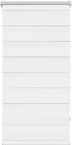 vidaXL Στόρι Ζέβρα 80,9 x 150 εκ. Πλάτος Υφάσματος 76,7 εκ. λευκό