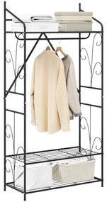 vidaXL Ανοιχτή Ντουλάπα Μονόχρωμο