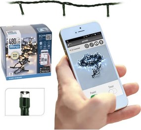 ΣΥΡΜΆΤΙΝΑ &amp; PVC ΛΑΜΠΆΚΙΑ LED LIGHTING DISPLAY APP CONTROLL 480 LED AX8718520