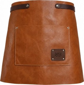 ΣΥΛΛΟΓΉ CHEF ΕSSENTIALS SMOOTH LEATHER WAIST APRON CAMEL DOXX AMSTERDAM