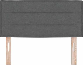 vidaXL Κεφαλάρι Σκούρο Γκρι 80 cm ύφασμα