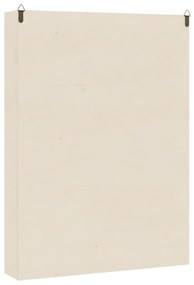 Ξύλινη συλλεκτική βιτρίνα με 6 ράφια 40x8,5x55 εκ. - Καφέ
