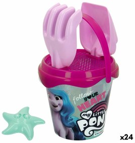 Σετ Παιχνιδιών για τη Παραλία My Little Pony Ø 14 cm πολυπροπυλένιο (24 Μονάδες)