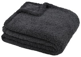 Κουβέρτα Fleece Ημίδιπλη (180x220) S-F Montreal Anthracite P3C681003