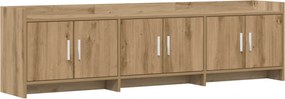 vidaXL Ντουλάπι TV 168 x 33 x 47 εκ. Artisan Δρυς Επεξεργασμένο Ξύλο