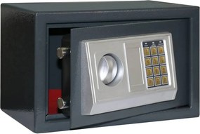 vidaXL Ψηφιακό Ασφαλές Σκούρο γκρι 31 x 20 x 20 εκ. Ατσάλι