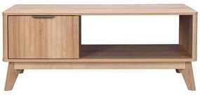 Τραπέζι σαλονιού Hamea pakoworld mdf σε φυσική απόχρωση 110x55,2x45εκ