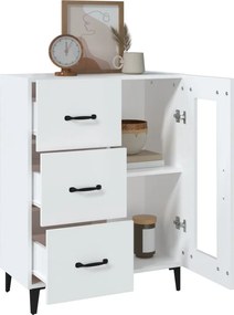 vidaXL Ντουλάπι Λευκό 69,5 x 34 x 90 εκ. από Επεξεργασμένο Ξύλο