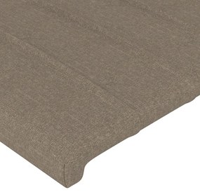 ΠΛΑΙΣΙΟ ΚΡΕΒΑΤΙΟΥ ΜΕ ΚΕΦΑΛΑΡΙ TAUPE 180X200 ΕΚ. ΥΦΑΣΜΑΤΙΝΟ 3125239