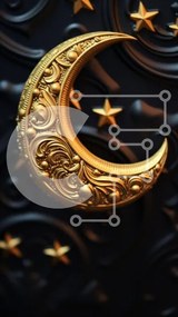 Intra Συλλεκτικό Ξύλινο Παζλ Plywood  4mm - Καλλιτεχνική Αναπαράσταση Χρυσού Ημισελήνου Σε Ξύλινο Κουτί - Διαστάσεις Puzzle: 10x10 cm – 25 κομμάτια