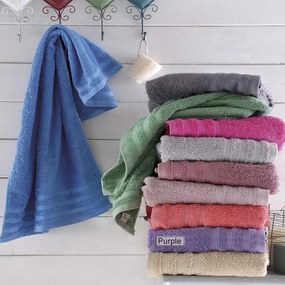 Πετσέτες Σετ 5 τμχ Lagoon 9 Purple Ρυθμός Towels Set 100% Βαμβάκι