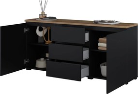 Έπιπλο τηλεόρασης Domus Mini-Μαύρο