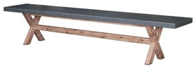 Παγκάκι Camiro 22-0064 180x40x45cm Cement Three-Seater