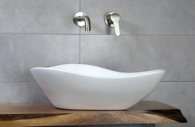 Kos White Gloss 53x37 - Επιτραπέζιος νιπτήρας