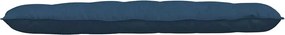 vidaXL Μαξιλάρι Πλάτης Μπλε 160 x 19 x 50 εκ ύφασμα