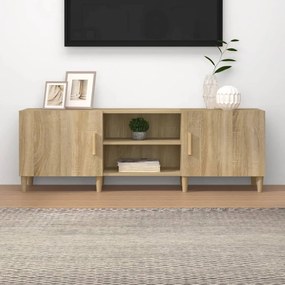 vidaXL Έπιπλο Τηλεόρασης Sonoma Δρυς 150x30x50 εκ. Επεξεργασμένο Ξύλο