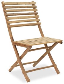 Καρέκλα Nixon πτυσσόμενη bamboo φυσικό Υλικό: BAMBOO 141-000005