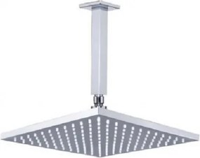 Almar Square E044077+C22000 Chrome - Κεφαλή Ντους με Βραχίονα