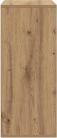vidaXL Βιβλιοθήκη Artisan Δρυς 60x30x71,5 εκ. Επεξεργασμένο Ξύλο
