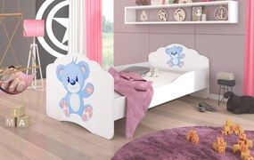 Παιδικό κρεβάτι Leomari I-Teddy Bear-Χωρίς προστατευτικό-160 x 80