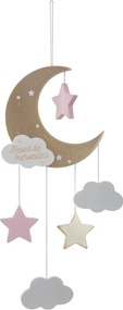 Διακοσμητικό Χώρου (15.8x1.2x46.5) A-S Moon Pink 158583A
