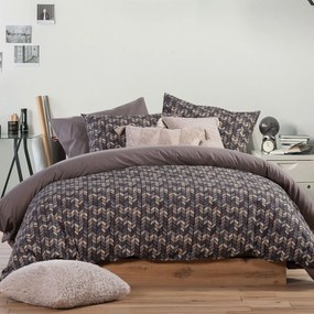 Φανελένια Σεντόνια Μονά (Σετ) Nef-Nef Homeware Flannel Stream Grey