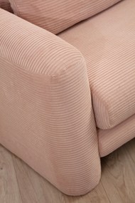 Corner Sofa Lily Corner Right Pink Pink