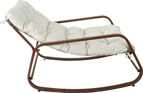 ΚΑΡΈΚΛΕΣ &amp; ΠΟΛΥΘΡΌΝΕΣ ΚΉΠΟΥ FAUTEUIL A BASCULE MIAMI IMITATION BOIS M1 HDO7309