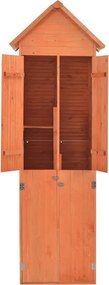 vidaXL Αποθήκη Κήπου 71 x 60 x 213 εκ. Ξύλινη