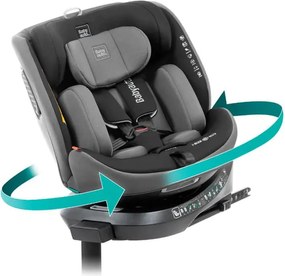 Baby Auto Kanda i-Size Κάθισμα Αυτοκινήτου 40-150cm Jet Black