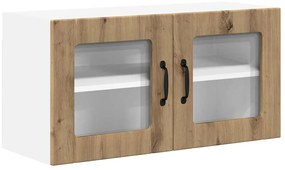 vidaXL Ραφιέρα τοίχου LUCCA Artisan Δρυς 80 x 31 x 40 εκ